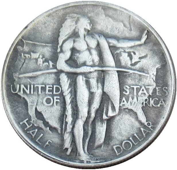 Възпоменателна Монета в Полдоллара САЩ 1938 г., Чуждестранна Копие, сребърно покритие