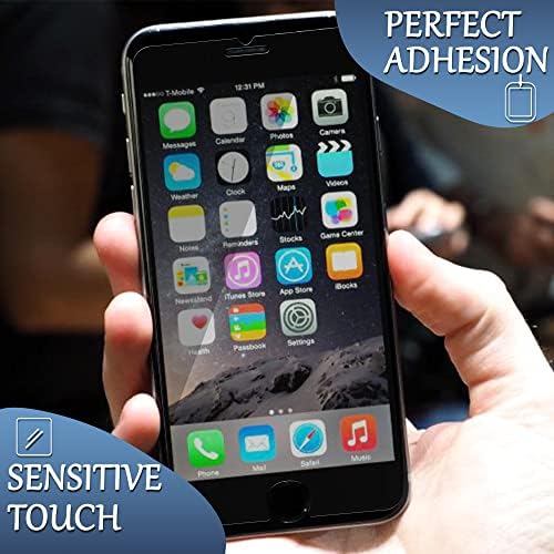 Защитно фолио Borrello за iPhone 6 Plus, Закалено стъкло, 3 опаковки, (5.5 инча)