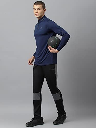 Мъжки спортни панталони ATICX ActiWear от полиестер Slim Fit - Спортна Долната Част за спорт