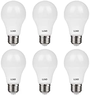 Led лампа LUNO A19 без регулиране на яркостта, 11 W (еквивалент на 75 W), на 1100 лумена, 2700 К (мека), Средна база