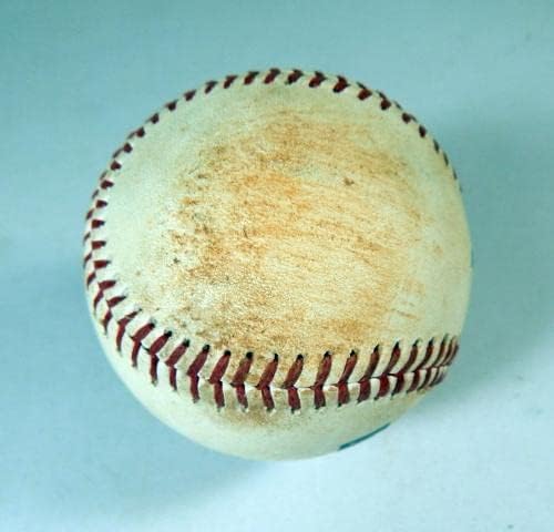 Използвани бейзболни топки Washington Nationals Марлини 2021 година Джорди Мърсър резервната банка на индия, Използвани в една игра