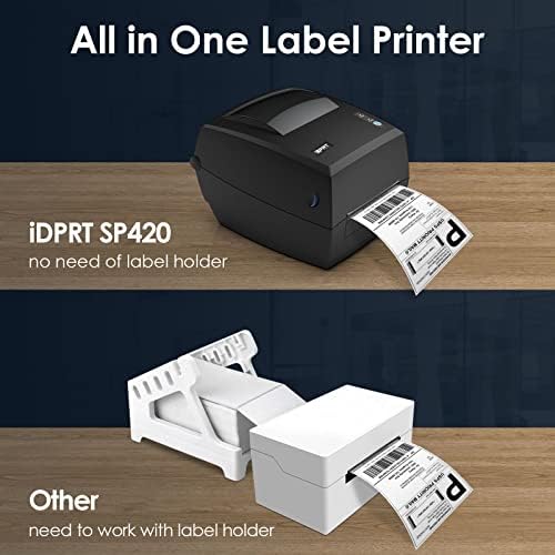 Термотрансферен печат iDPRT, Устройство за направата на стикери за доставка на колети и малки предприятия, Вграден Принтер