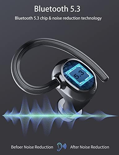 GUANGPONE Bluetooth Слушалки 5,3 Втулки Водоустойчиви Спортни Слушалки 48 Часа Възпроизвеждане на Шумоподавляющие Безжични