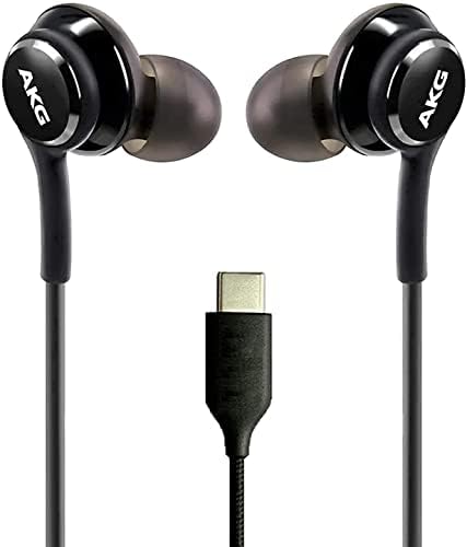 OEM стерео слушалки UrbanX 2021 за Motorola Moto Z3/Z4 Play с Тъкани кабел с конектор USB-C за микрофон (версия за САЩ,
