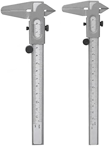 Инструмент за измерване QUUL 5 см/6 см Метален Ръчно Штангенциркуль Калибър е много точни Измервателни Инструменти Микрометрическая