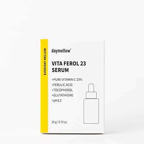 Серум Вита Ferol 23 за лице (0,70 течни унции) 23% Витамин С, Ferulic киселина, Токоферол, Глутатион, аскорбинова киселина, против Стареене