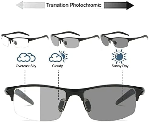 спортни велосипедни полнообъективные Очила За Четене Мъжки Пресбиопические Очила За Далекогледство Преходни Слънчеви Фотохромичните Слънчеви Очила Reader