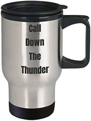 Идея за подарък за едно Кафе Чаши Thunder Travel За Метеоролога, Ловец На Штормами, Любител на Времето, Фен Ceraunophilia,