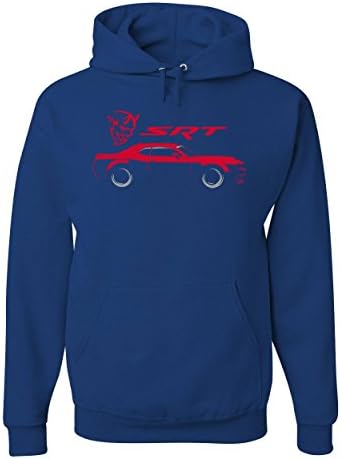 Тениска Hunt Dodge Challenger SRT Demon Hoody С качулка American Muscle Car Hemi Hoody