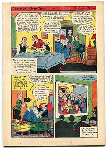 Ace Comics #117 1946 - Фантом - Принц Вэлиант - Корица за Клоун - Блонди F/VF
