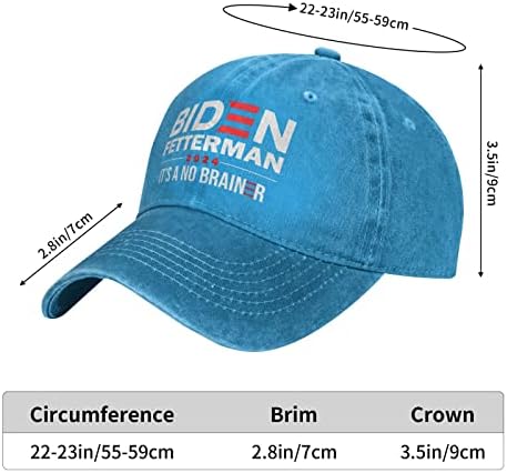 Байдън-Феттерман-2024-Това е лесно-24 Предизборната Ковбойская шапка, Шапки за мъже и Жени, Шапка шофьор на камион, Слънчеви шапки, Шапка на татко