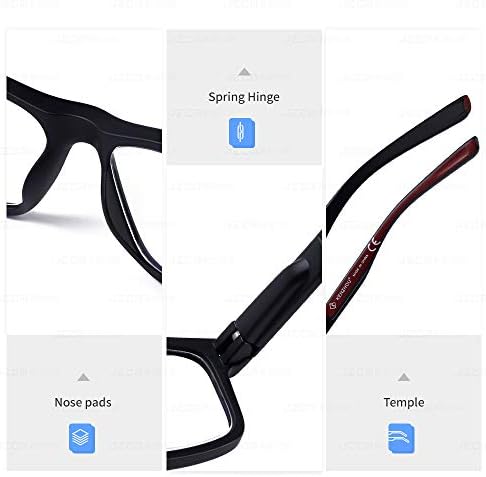 Компютърни Очила За четене Синя Светлина Блокер Очила на Жените и Мъжете 2 Опаковки