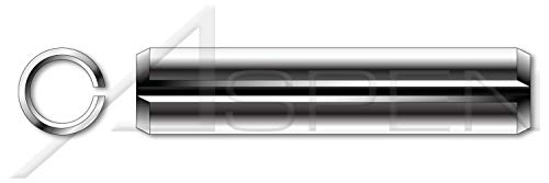 (250 бр.) M6 X 55 мм, ISO 8752, Метричен, Извити Щифтове с прорези, Сверхпрочный, Неръждаема стомана AISI 301