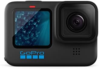 GoPro HERO11 Black - Водоустойчива екшън камера и акумулаторна Ендуро-батерия в комплекта (HERO11 Black /HERO10 Black