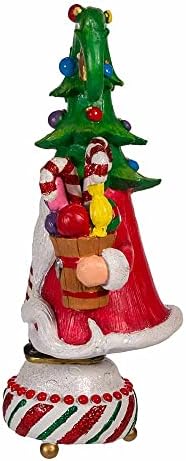 Фигурка Джудже с шапка от дърво Кърт С. Адлер Забавни Джингли, 12 Инча, Боядисана