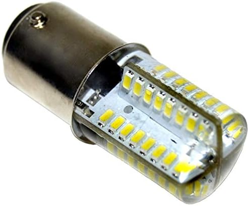 Led лампа HQRP 110V студен бял цвят, съвместима с шивашка машина Janome (Newhome) 1822/3125/3434D/MC4018/My Excel 4023/MX3123/TB-12