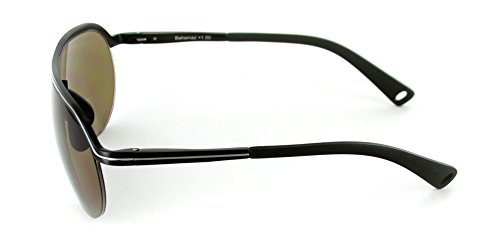 Бифокални очила-авиатори Bahamaz - Оптични лещи и алуминиева дограма по лекарско предписание - 60 мм x 18 мм x 130 мм