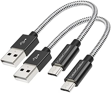 Комплект – 2 броя: 2 * - Къс кабел Micro USB + 60 бр. кабелни основи 6 инча