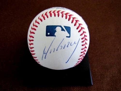 Хосе Абреу А. Л. Mvp 2020 Уайт Сокс Астрос Подписа Авто Oml Baseball Jsa Beauty - Бейзболни топки с автографи
