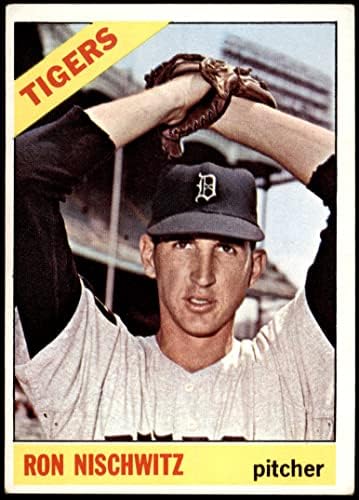 1966 Topps # 38 Рон Нишвиц Детройт Тайгърс (бейзболна картичка) ДОБРИ тигри