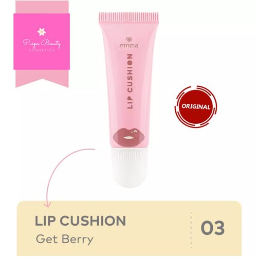 ЭМИНА Възглавница за устни 03. Поръчайте Berry 9 грама - Ina Lip Cushion - това е интересен начин да се даде на устните чист и матиран вид. Бархатистая текстура с интензивен цвят
