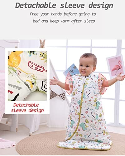 Jueshanzj Baby Спящата Детска пижама, спален чувал за новородени