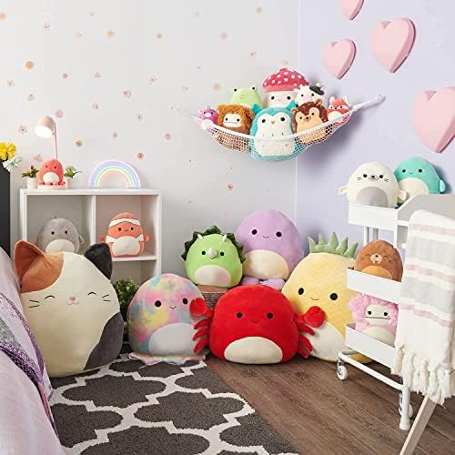 SQUISHMALLOW KellyToy - Мери Октопод - Супер Мек Плюшен плюшена играчка във формата На Животно, Възглавница За Приятел, подарък за Рожден Ден, Свети Валентин и 8 инча