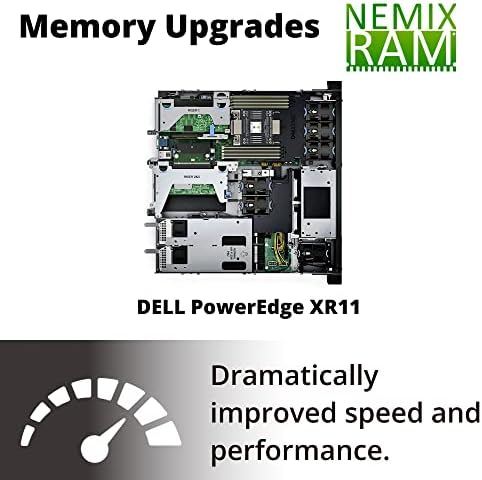 Надграждане на паметта регистриран сървър NEMIX RAM 384GB (6x64GB) DDR4-3200 PC4-25600 2Rx4 ECC RDIMM за стоечного сървъра