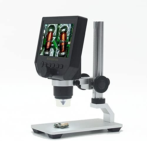 Studyset 4,3 LCD портативен Цифров Електронен Микроскоп с 8 led крушки, 1080 P 600X Увеличаване на Микроскоп, Камера