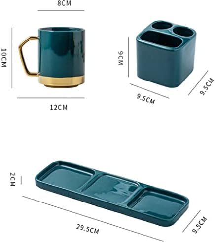Комплект Чаши за миене на зъбите DUBAO, Керамична Чаша За Изплакване на Устата, Чаша За Миене на Зъби, Комплект За Измиване