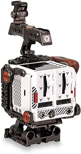 Комплект за наклонена камера D, Съвместим с ЧЕРВЕНА камера Komodo | Рейк на НАТО, изход ARRI, Студен обувки в пакет | Тактически Сиво | TA-T08-D