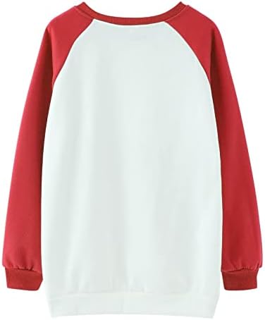 Джуджетата Hoody за Жени на Св. Патрик, Графичен Пуловер Блузи С Дълъг Ръкав Кръгъл Отвор Ежедневни Свободна Блуза, Туника
