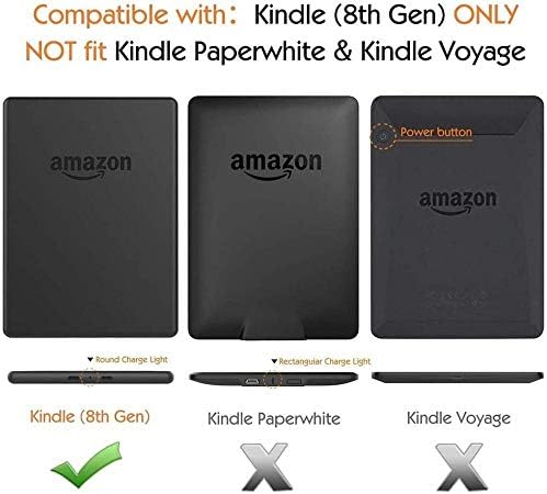 Калъф LYZGF за Kindle, Мрамор Калъф от мека кожа със защита от прах за таблети на Kindle 10-то поколение/Kindle 8-то