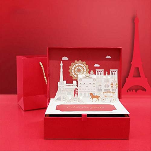 Дневната Скоростна Опаковъчна Кутия, Подарък За Свети Валентин Креативен Подарък за Сватба 3D САМ Почистване и Организаторите