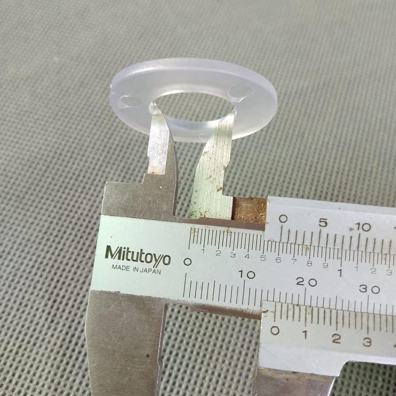 OD30 * ID15.3 * T2.0mm Пластмасова плоска шайба полагане на оборудване запечатване миене, прозрачни шайби от PVC осветителни