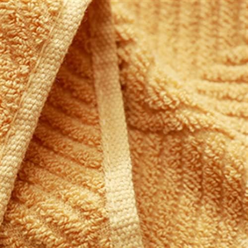 Комплект памучни хавлиени кърпи WPYYI, Голямо кърпи за баня, Кърпи за ръце, кърпи за лице, Хотелско Домашно Мека кърпа (Цвят: сив, размер