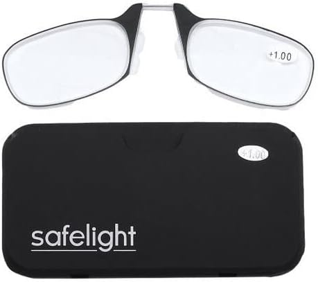 Компактни очила за четене Safelight в универсален калъф (+ 1.0)