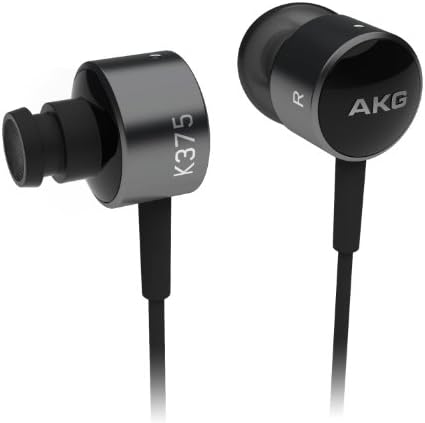Слушалки канален тип AKG K375 черно K375BLK (внос от Япония)