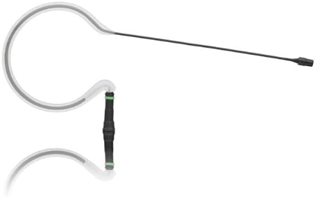 Насочен слушалка Countryman E6IDW7B1NL Soft E6i с кабел с диаметър от 1 мм за предаватели Vava (черен)