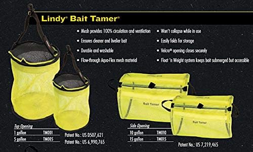 Чанта за риболовни примамки Lindy Баит Tamer - Запазва Живца Здрави и активни