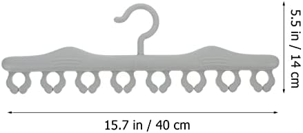 Закачалки Cabilock Спестяване на място на 10 бр. Закачалки за дрехи: Куки, Скоби за сутиени, Найлонови Чорапи, Космически Скоби За захващане на Рокли, Спестявания на Суше?