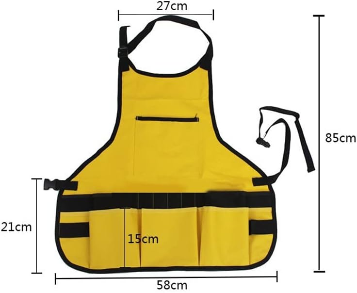 TJLSS Градински Престилки с множество джобове за Жени, Практични и Издръжливи Ремонтни комплекти, Оксфорд чанта за оборудване, Престилка за Инструменти, Професионал?