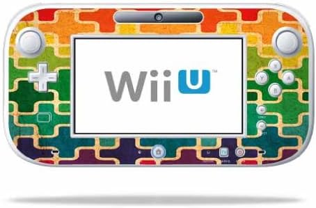 Кожата MightySkins е Съвместим с геймпадом Nintendo Wii U, контролер, стикер за кожи, Главоблъсканица