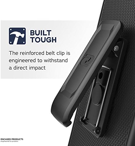 Защитен калъф-кобур Motorola Edge Plus с клипс за колан в джоба (Rebel Armor 2020) Сверхпрочный Солидна покривка по цялото