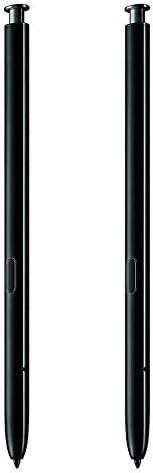 Стилус за Samsung Galaxy Note 10 (Stylus Pen от BoxWave) - работа на смени писалка S Pen (2 бр), Силиконов накрайник, Точната писалка S Pen, за Samsung Galaxy Note 10 - катранен