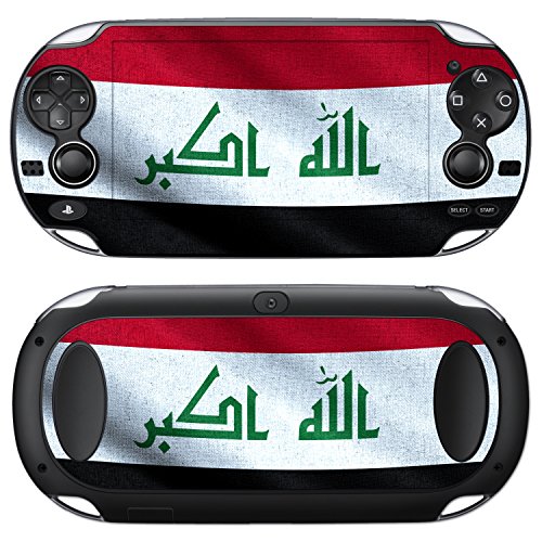 Стикер-стикер на Sony PlayStation Vita Design Skin флаг на Ирак за PlayStation Vita