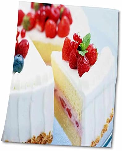 3дроз Флорен Храна и напитки - Ванилова торта с ягоди - Кърпи (twl-62561-1)