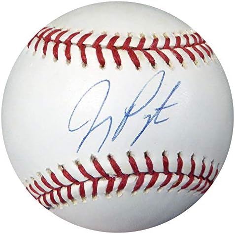 Джей Пейтън с Автограф от Официалния представител на MLB Бейзбол Ню Йорк Метс Щайнер и Голографией MLB #MR055776 - Бейзболни топки с автографи