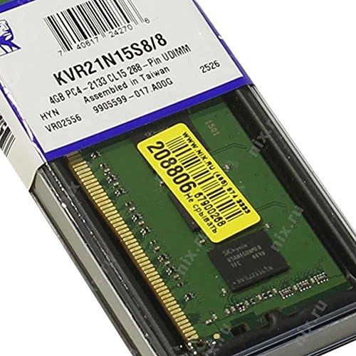 Настолна памет Kingston ValueRAM 8GB 2133MHz DDR4 без ECC CL15 DIMM 1Rx8 (KVR21N15S8/8)