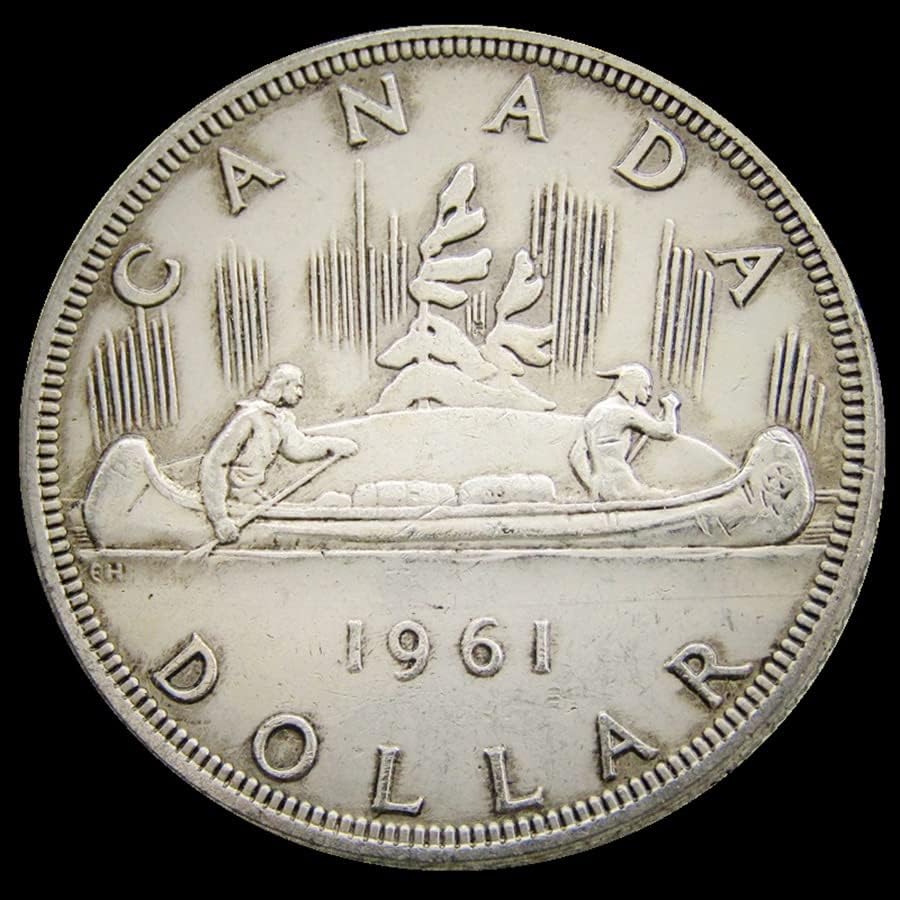 10 Възпоменателни монети на чужд производство в канадски долари 1953-1966 година на издаване